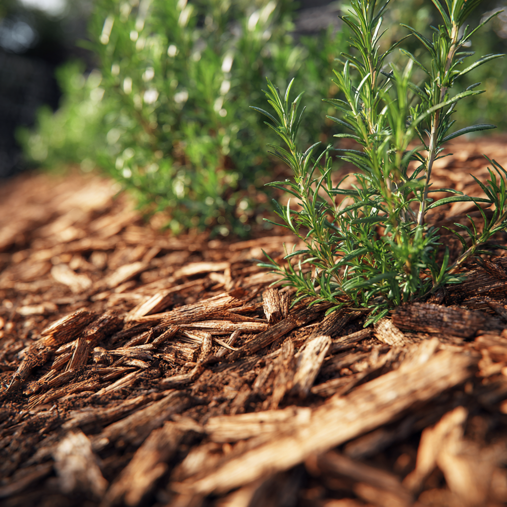 Mulch to Retain Moisture